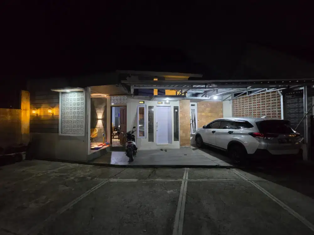 Dijual Rumah Industrial Modern LT 96m2 Akses Jalan Lebar Siap Huni