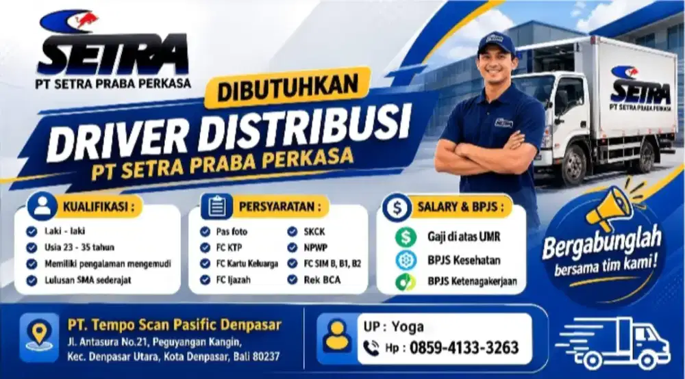 Loker driver logistik