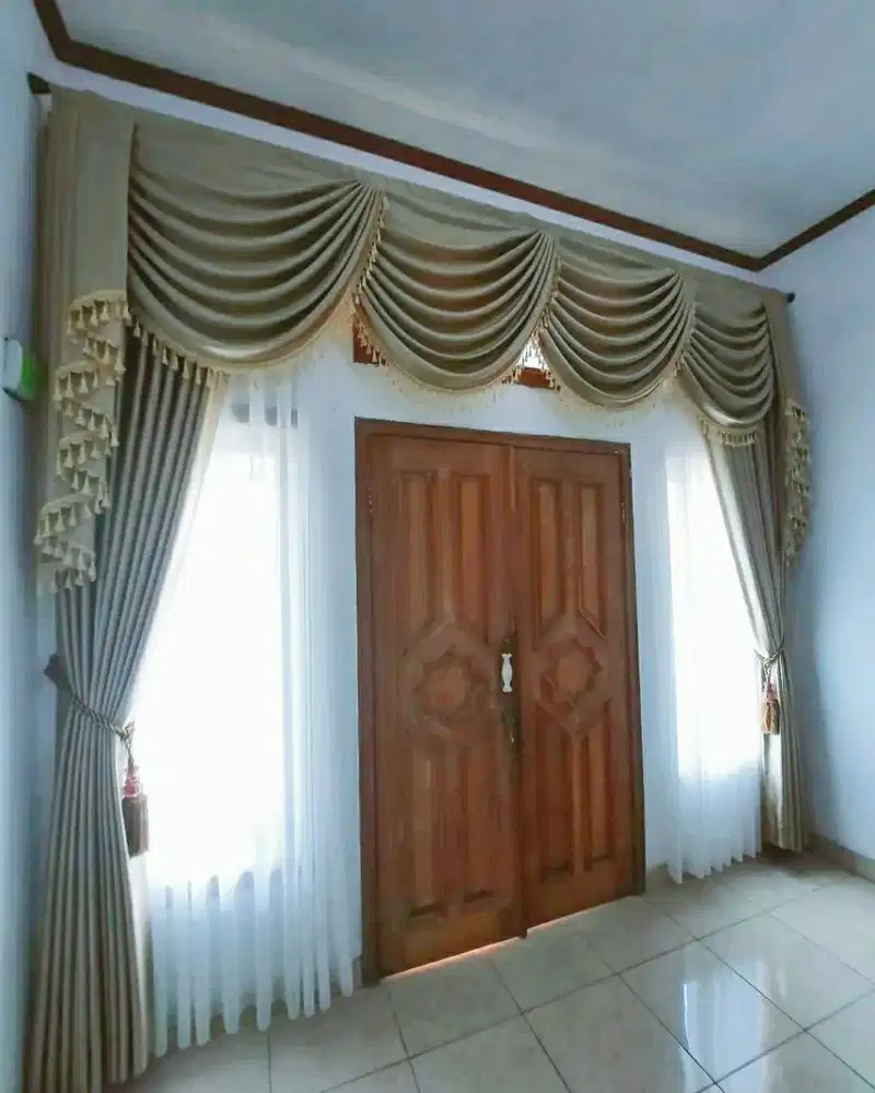 Jasa pasang gorden blinds vertikal gorden krey vertical roller blind
