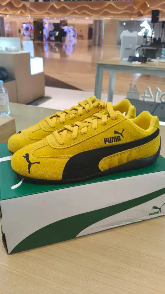 Sepatu Original Authentic Puma Speedcat OG 'Pelé Yellow Black'