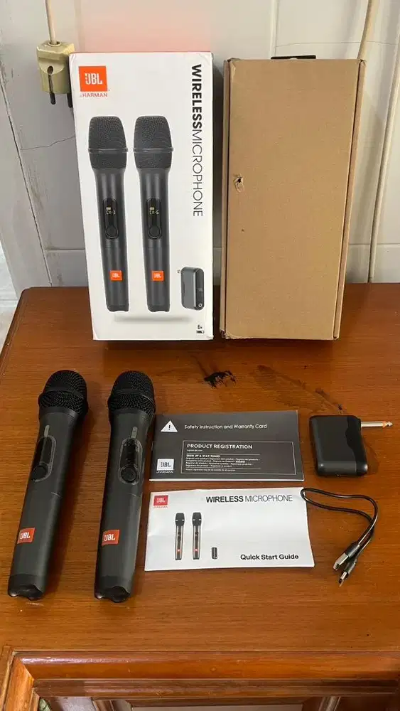 Microphone Original JBL Fullset New