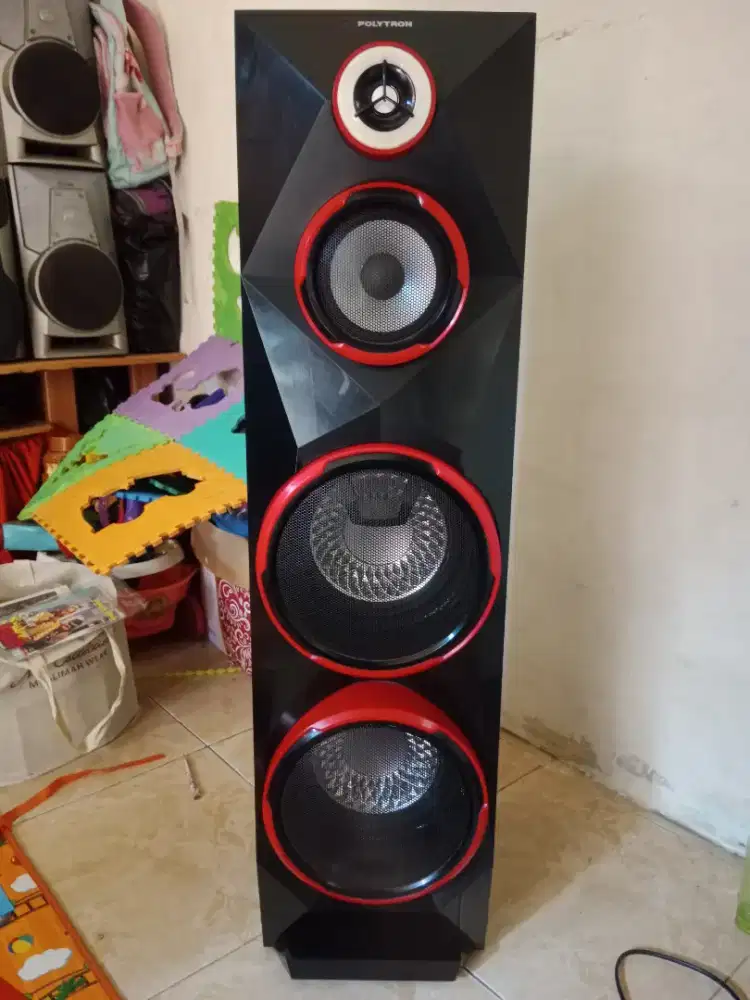 1 box speaker pasif polytron 8 inch