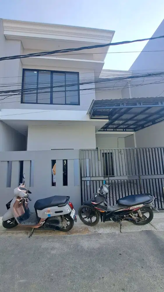 Dijual Cepat dan Murah 2 unit  Rumah Baru 2 Km Ke Stasiun Jurang Mangu