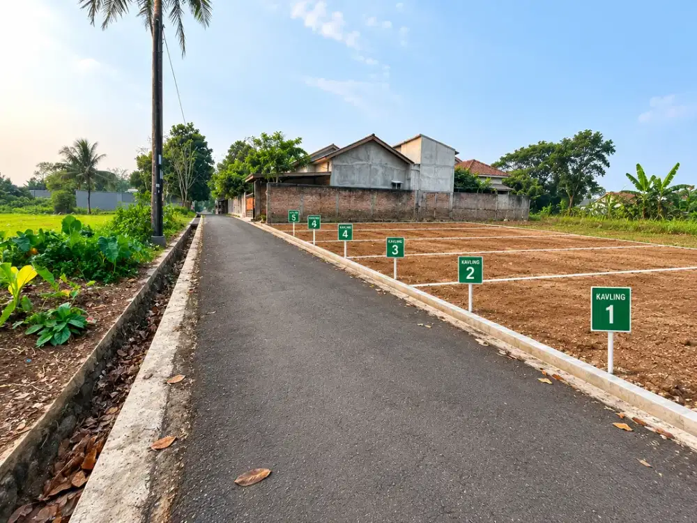 Jual Tanah Legok Tangerang, 15 Menit Stasiun Parung Panjang - SHM