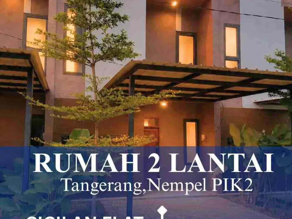 Taman Sepatan Grande Hunian Asri di Pinggir Danau,Samping PIK 2