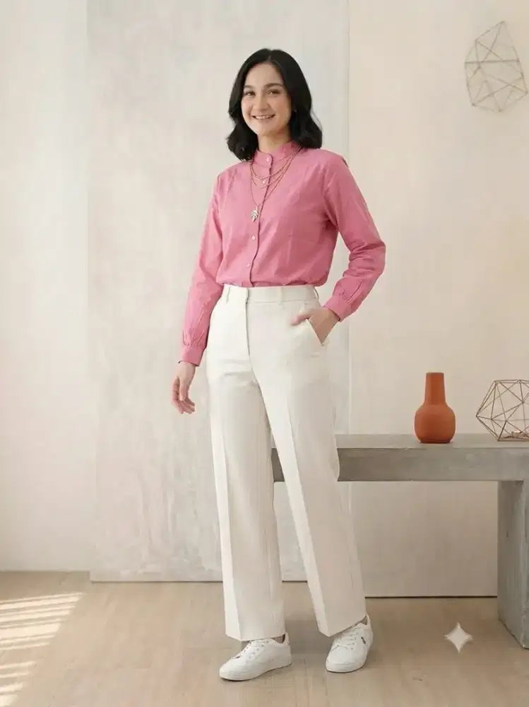 Kemeja Katun Paris