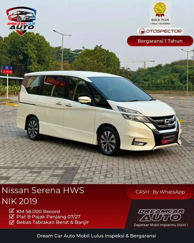 [KM53RB] Nissan Serena HWS Highway Star NIK 2019