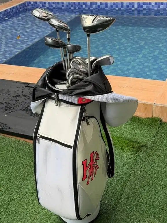 Golf Full Set Ladies Callway Solaire + Bag Honma Original
