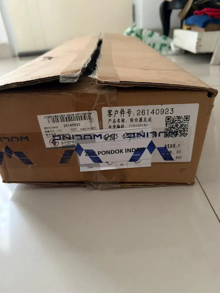 racksteer air ev wuling original copotan