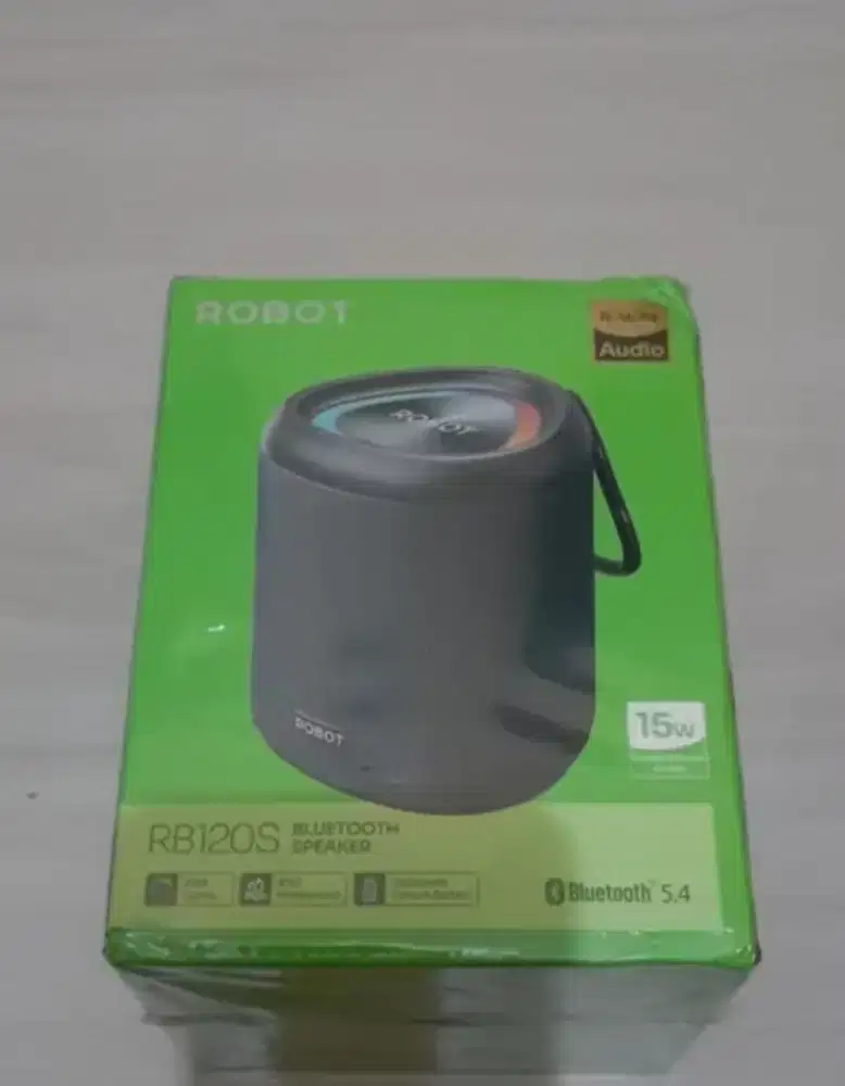 SPEAKER BLUETOOTH ROBOT RB120S SUPERBASS&JERNIH 15 WATT (BARANG BARU)