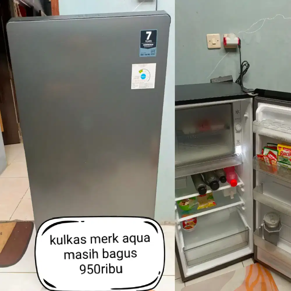 Kulkas merk aqua