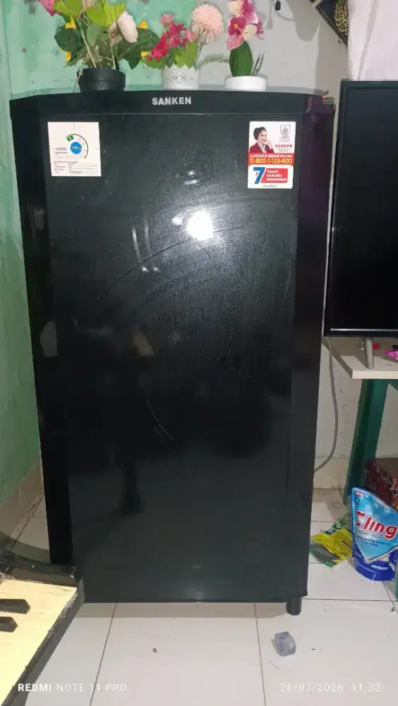 Kulkas sanken 1 pintu