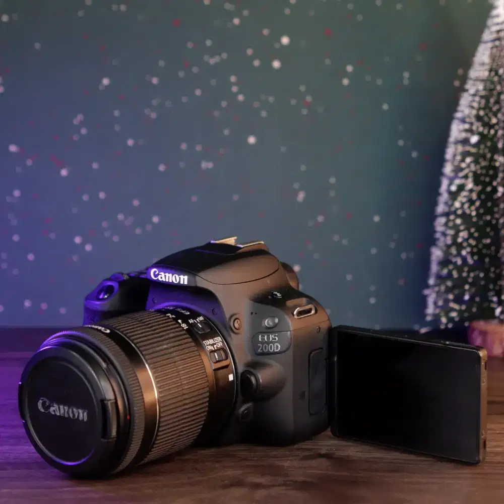 Canon EOS 200D Fitur Terlengkap Dikelasnya