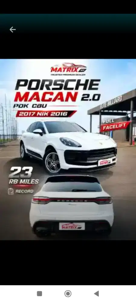 Porsche macan! Macan