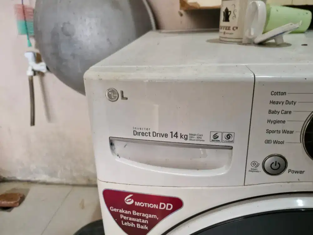 Mesin cuci merk LG