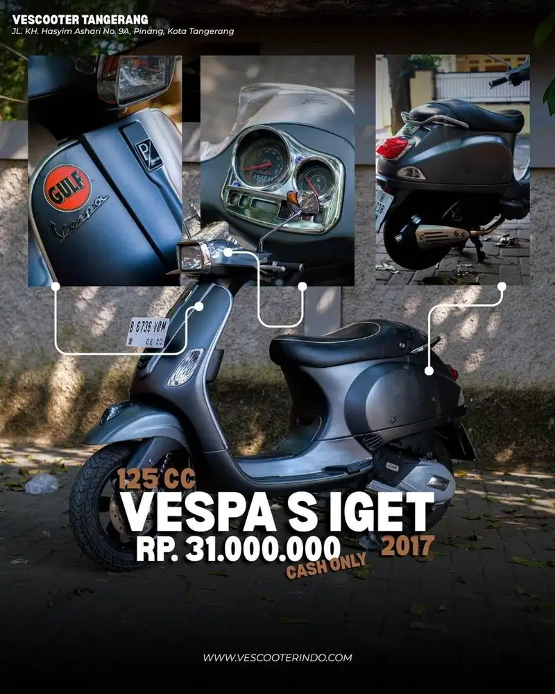 PIAGGIO VESPA MATIC VESPA S 125 IGET 2017