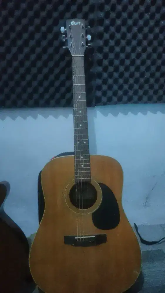 Gitar akustik Cort ad670 original sudah elektrik