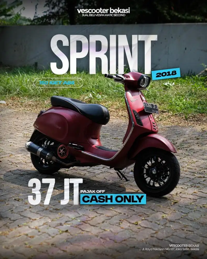 PIAGGIO VESPA MATIC SPRINT 150 IGET 2018