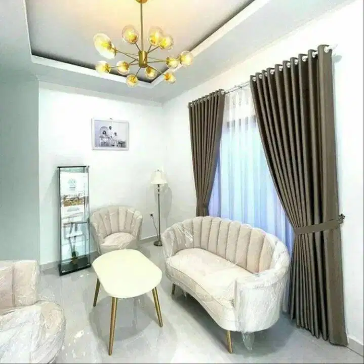Jual Gorden Blackout Pasang Skat Klinik Hordeng Pintu Gordyn Vitrase
