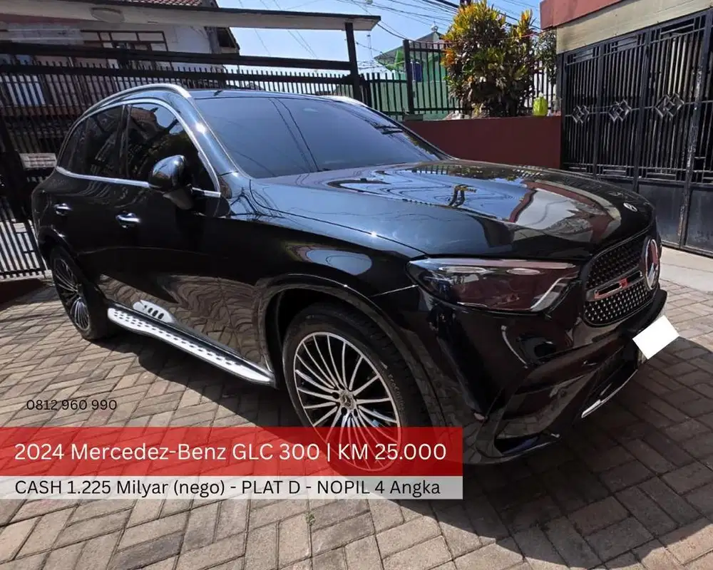 CASH 1.225M 2024 Mercedes-Benz GLC 300 Plat D