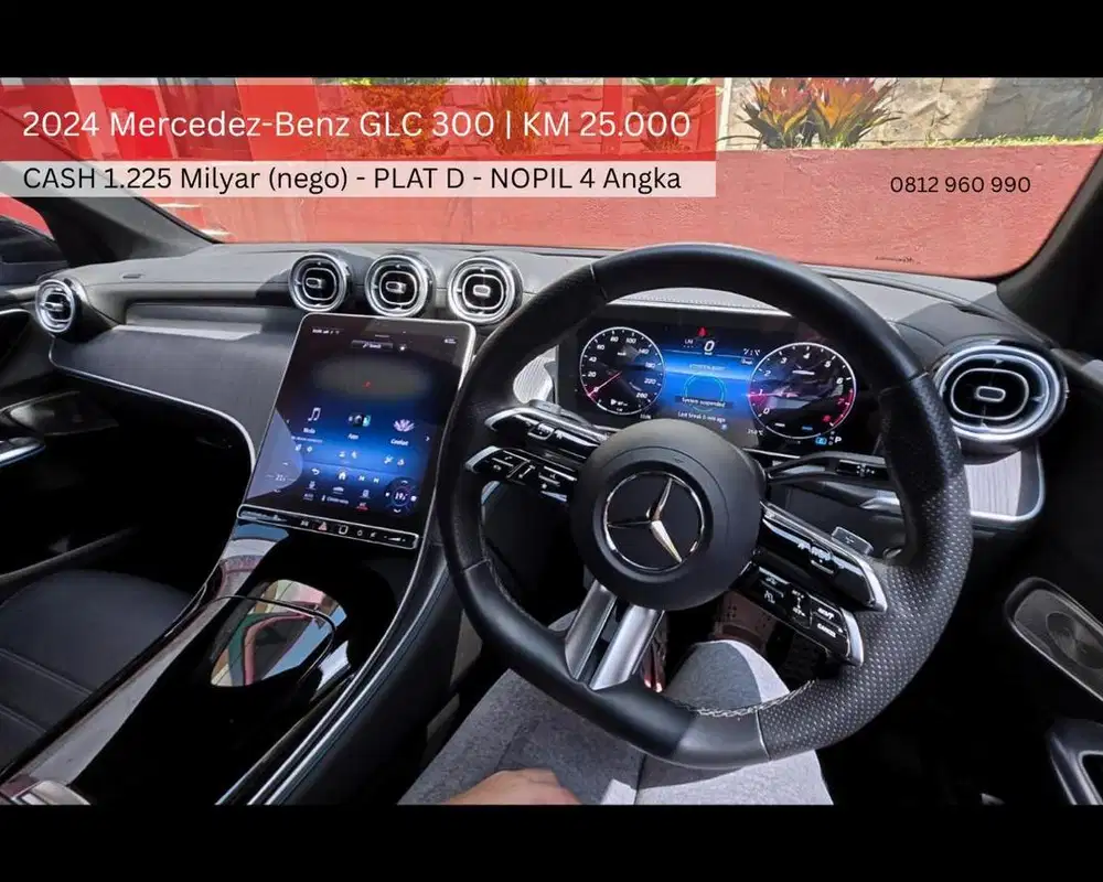 CASH 1.225M 2024 Mercedes-Benz GLC 300 Plat D