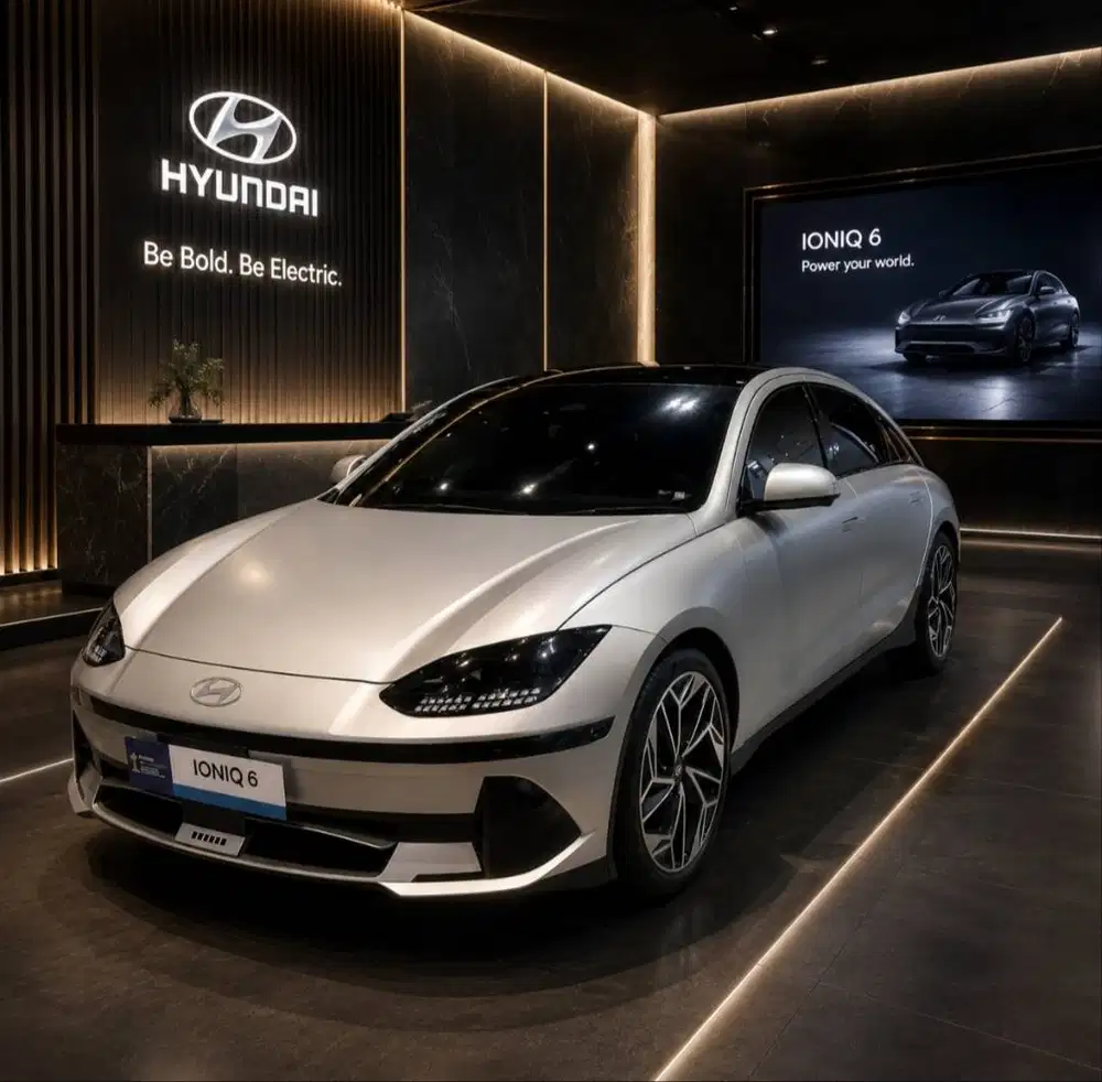 Hyundai ioniq 6 ( ioniq6 ) signature long range ready stock kredit cas