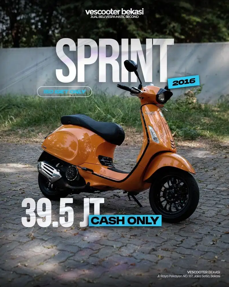 PIAGGIO VESPA MATIC SPRINT 150 IGET 2016