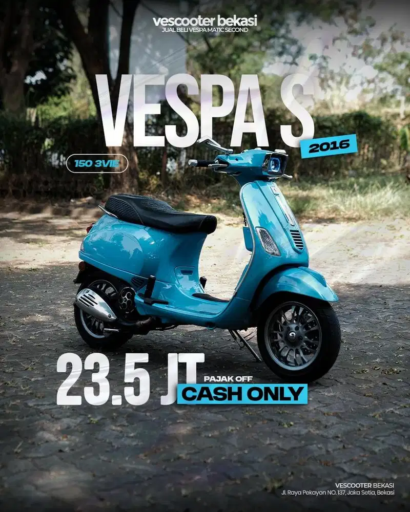 PIAGGIO VESPA MATIC VESPA S 125 3vie 2016