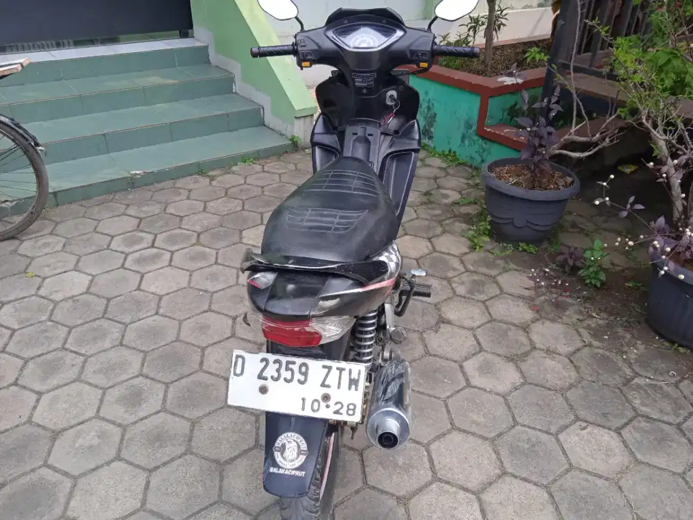 Motor supra x tahun 2009 double disc brake
