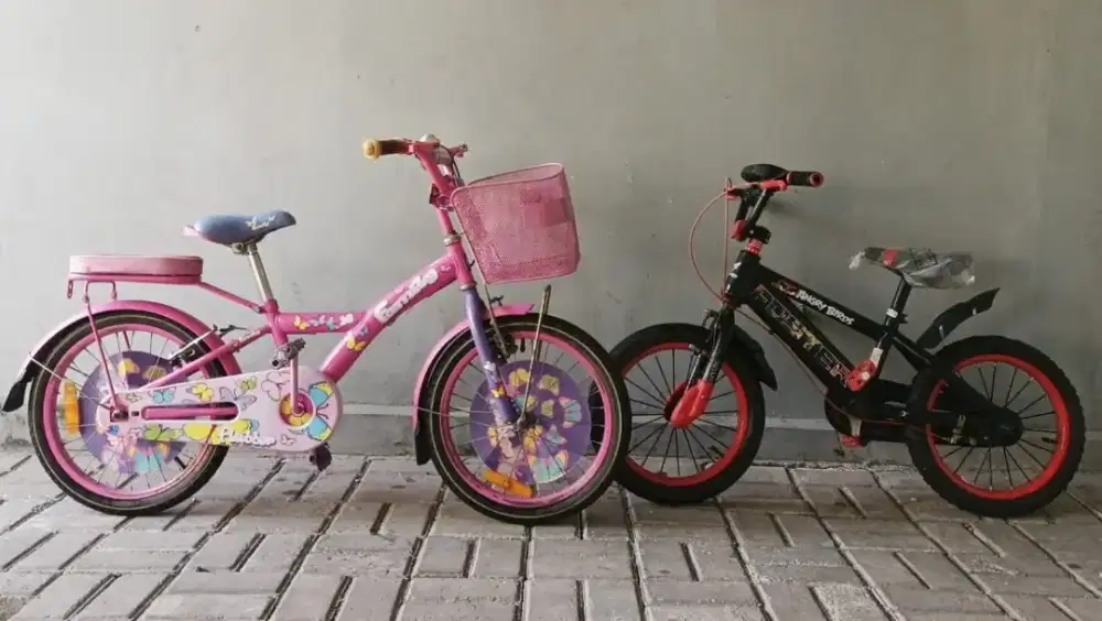 Dijual 2 Sepeda Anak 16 dan 18 Siap Pakai