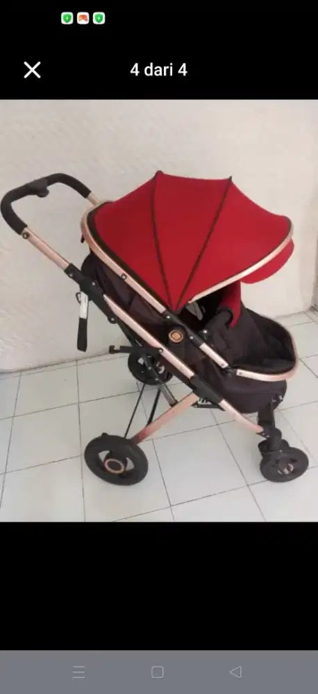 Stroller bayi merk bellecco