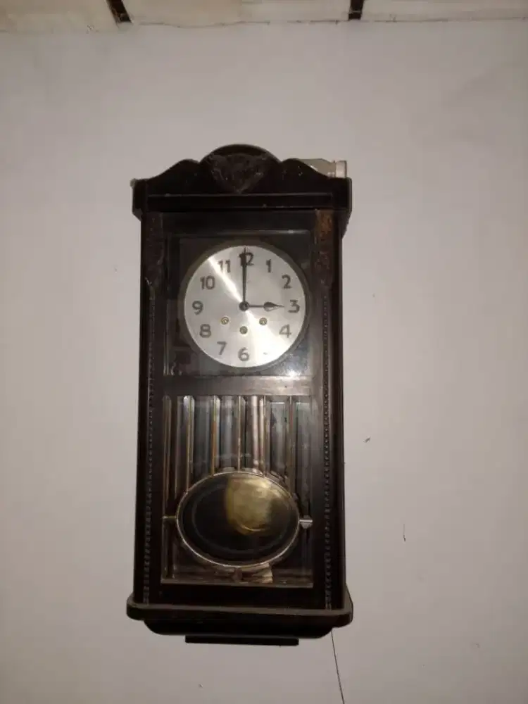 jual jam dinding jati antik