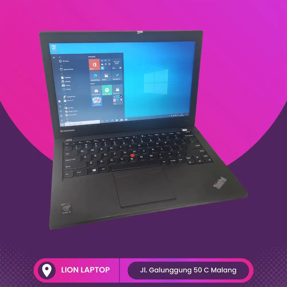 RAM 8GB SSD 256GB Core i5 Murah Lenovo Thinkpad X240 [26|07]