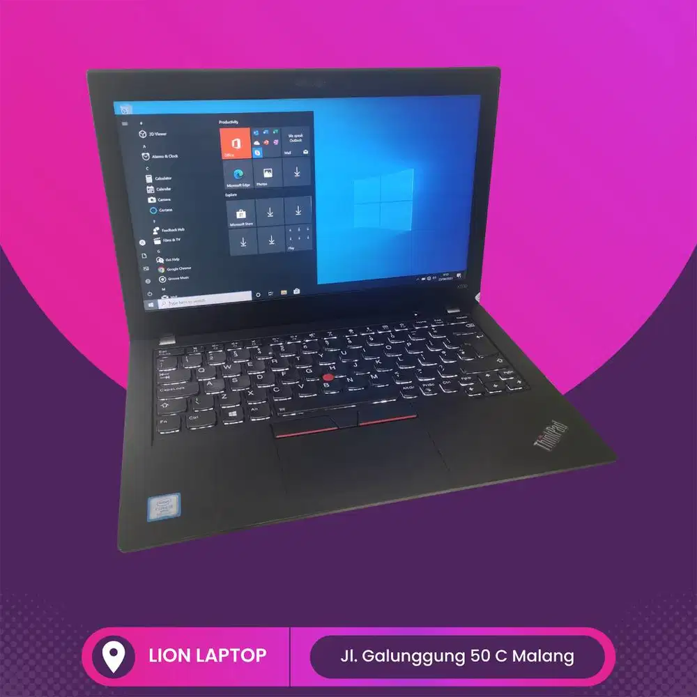 i5 Gen 8 RAM 8GB SSD 256GB Lenovo Thinkpad X280 [26|07]