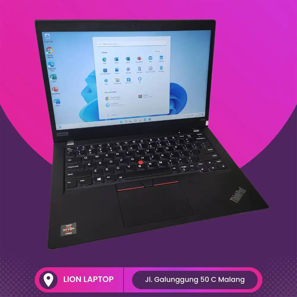 RAM 16GB AMD Ryzen 7 Pro-3700U Lenovo Thinkpad X395 [26|07]