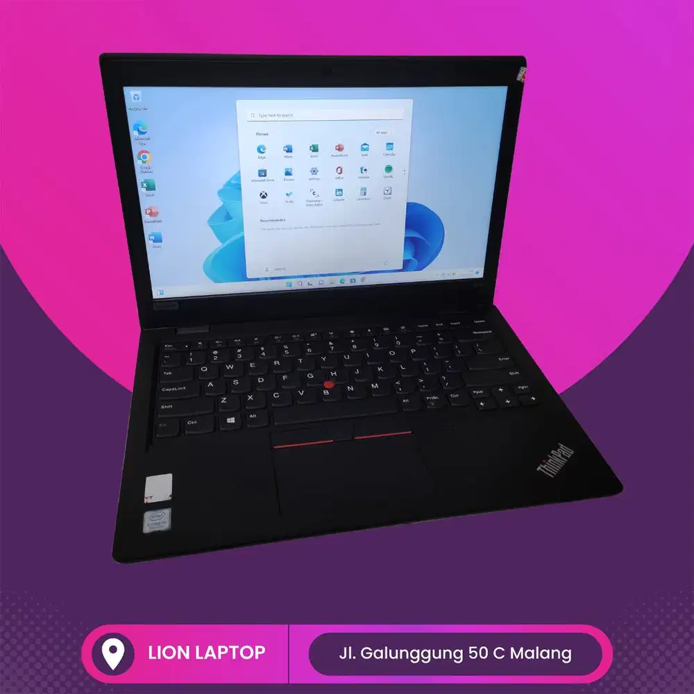 Core i5 Gen 8 RAM 8GB SSD 256GB Lenovo Thinkpad L390 [26|07]