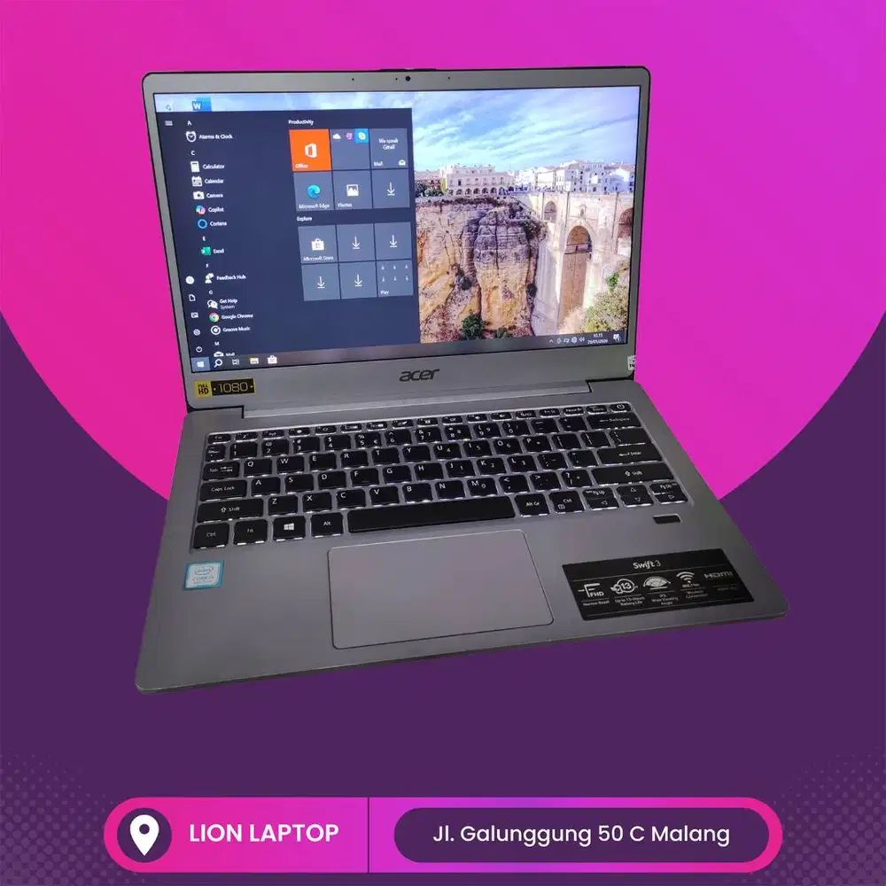 Super Slim Core i5 Gen 8 8/25 Acer Swift 3 SF313-51 [26|07]