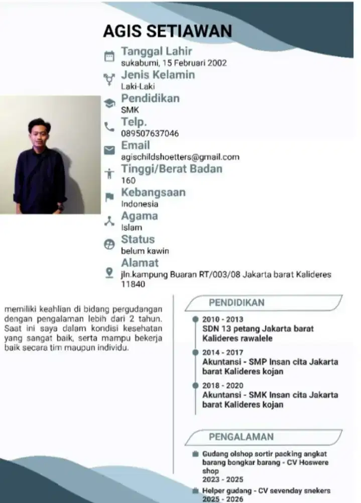 Mencari pekerjaan serius