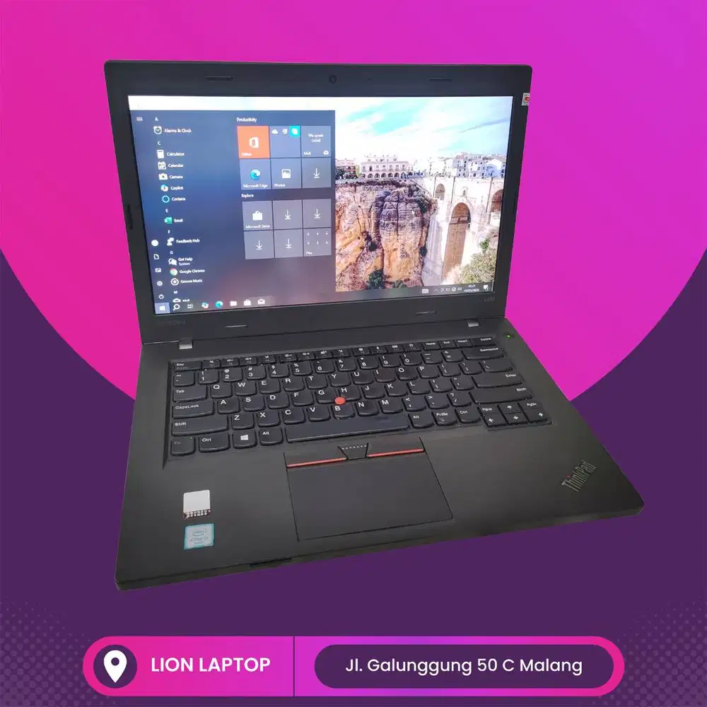 RAM 8GB Core i5 SSD Murah Lenovo Thinkpad L470 [26|07]