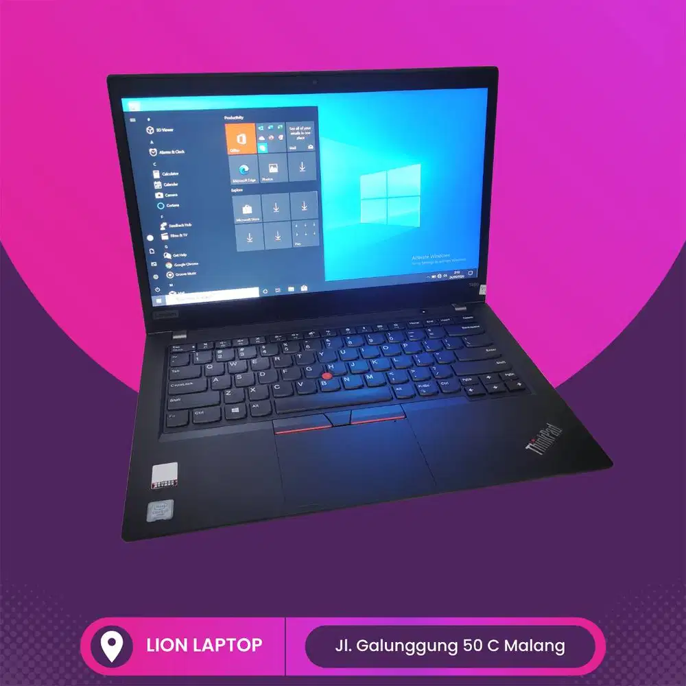 Core i7 gen 8 RAM 8GB SSD 256 Lenovo Thinkpad T490 [26|07]