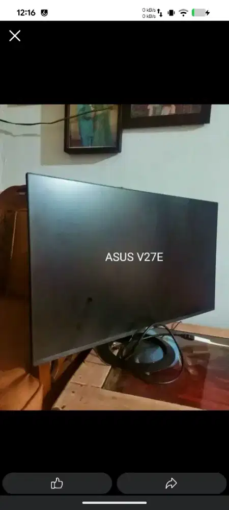 ASUS Monitor VZ27E Bezeless Slim
