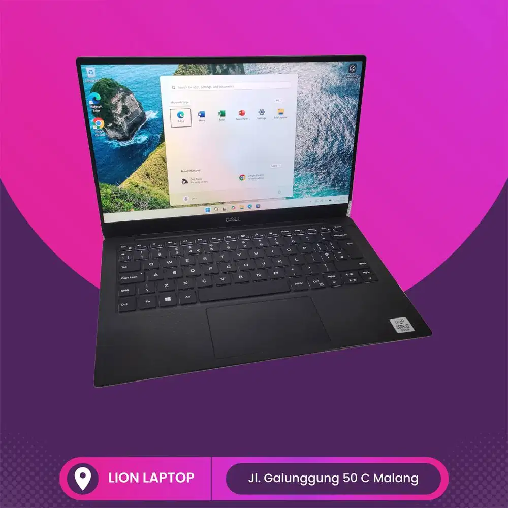 Slim & Ringan Core i5 gen 10 RAM 8 SSD 256 DELL XPS 13 7390 [26|07]