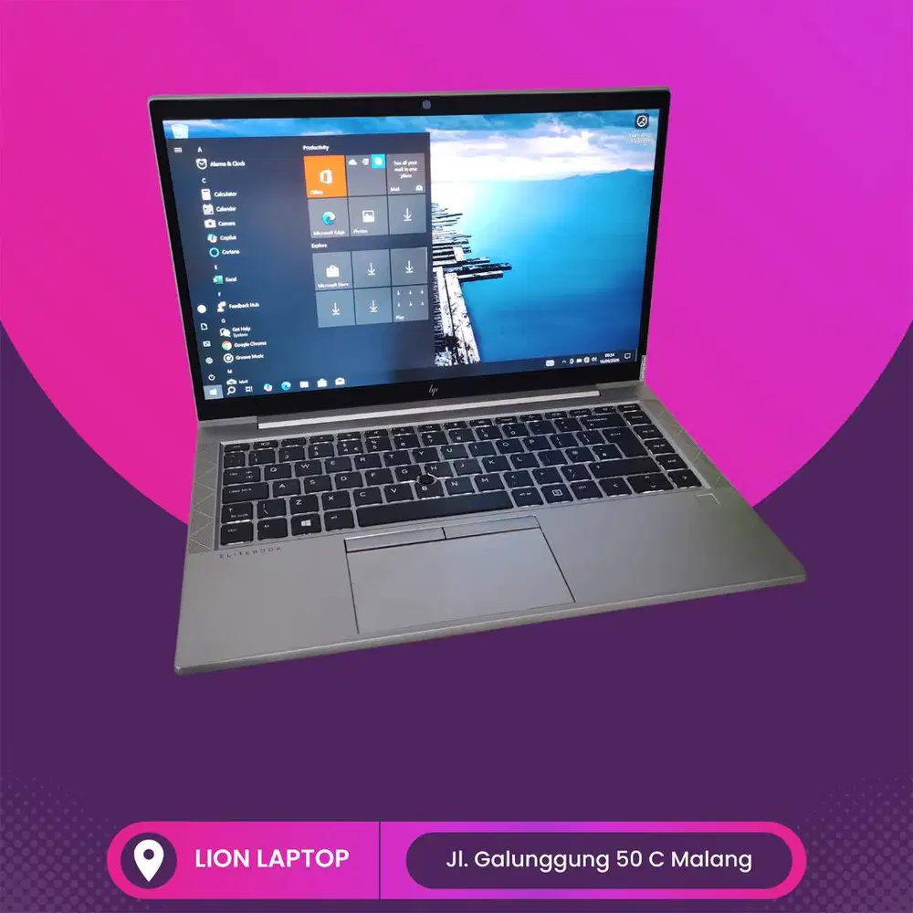 RAM 16GB Alumunium Body Core i5 Gen 10 HP Elitebook 840 G7 [26|07]