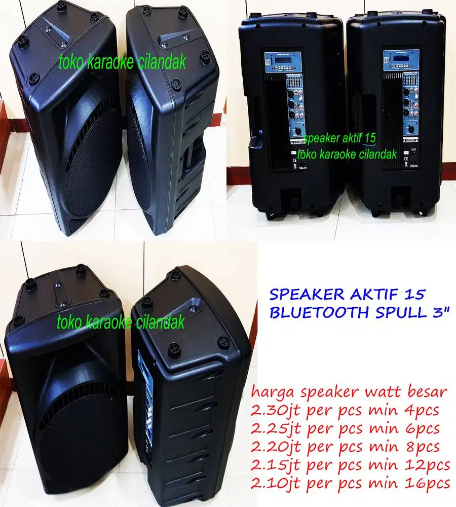 speaker 15 inc aktif cocok buat karaoke