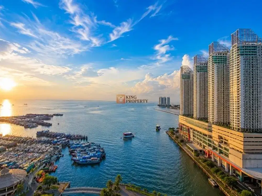 Dijual Green Bay Pluit Seaview II 3+1BR 118m² Hook View Laut Lepas | Dekat Baywalk Mall