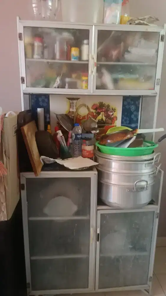 Rak piring Lemari dapur