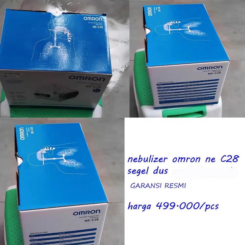 nebulizer baru masih segel