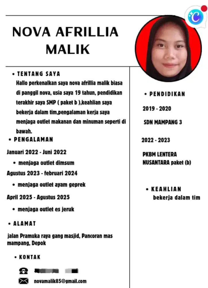 Saya mencari pekerjaan