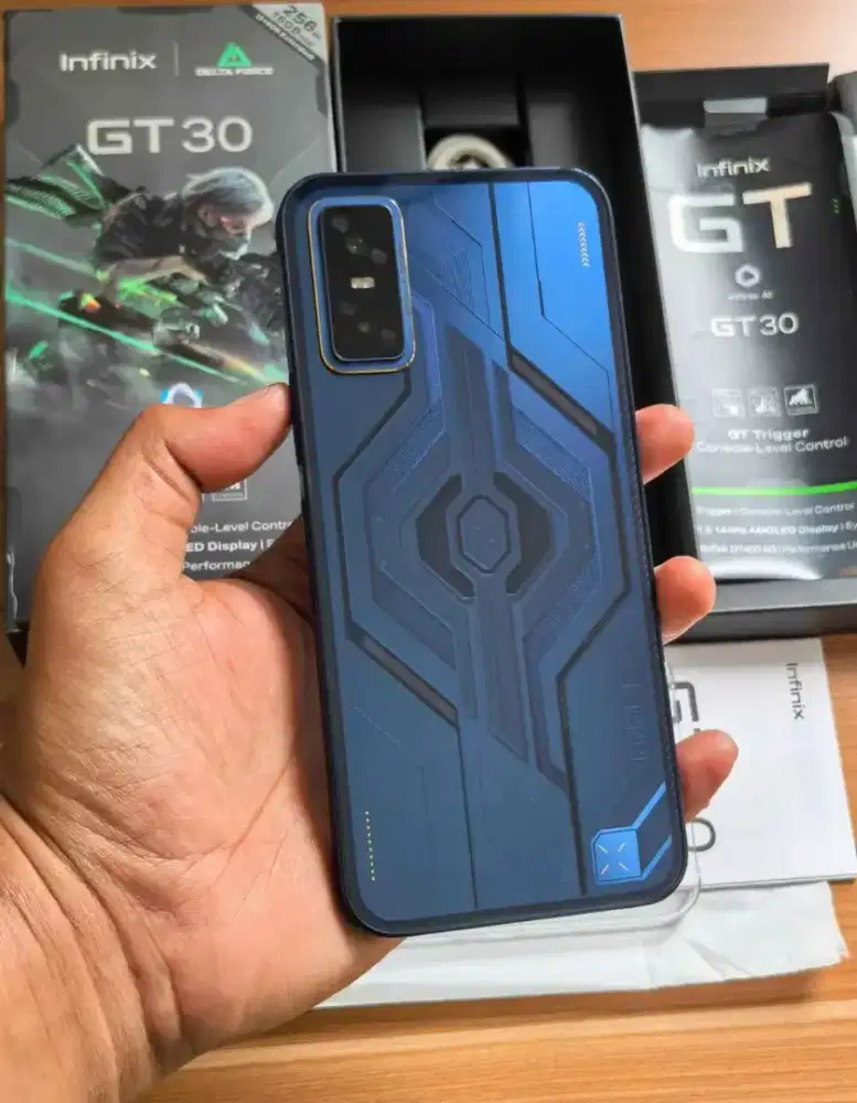 INFINIX GT 30 5G CYBER BLUE
RAM 8+8/256GB FULLSET