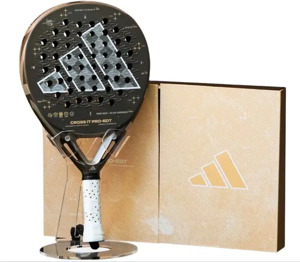TURUN HARGA: Raket Padel Preloved Adidas CROSS IT PRO EDT LIKE NEW 99%
